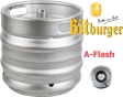 Пиво Bitburger Розливне світле Pilsner Lager Низове бродіння Бiтбургер 4,8% кег 30 л - 1