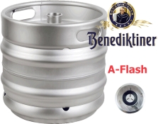 Пиво Benediktiner Weissbier Розливне світле пшеничне Верхове бродіння Бенедiктiнер 5,4% кег 30 л